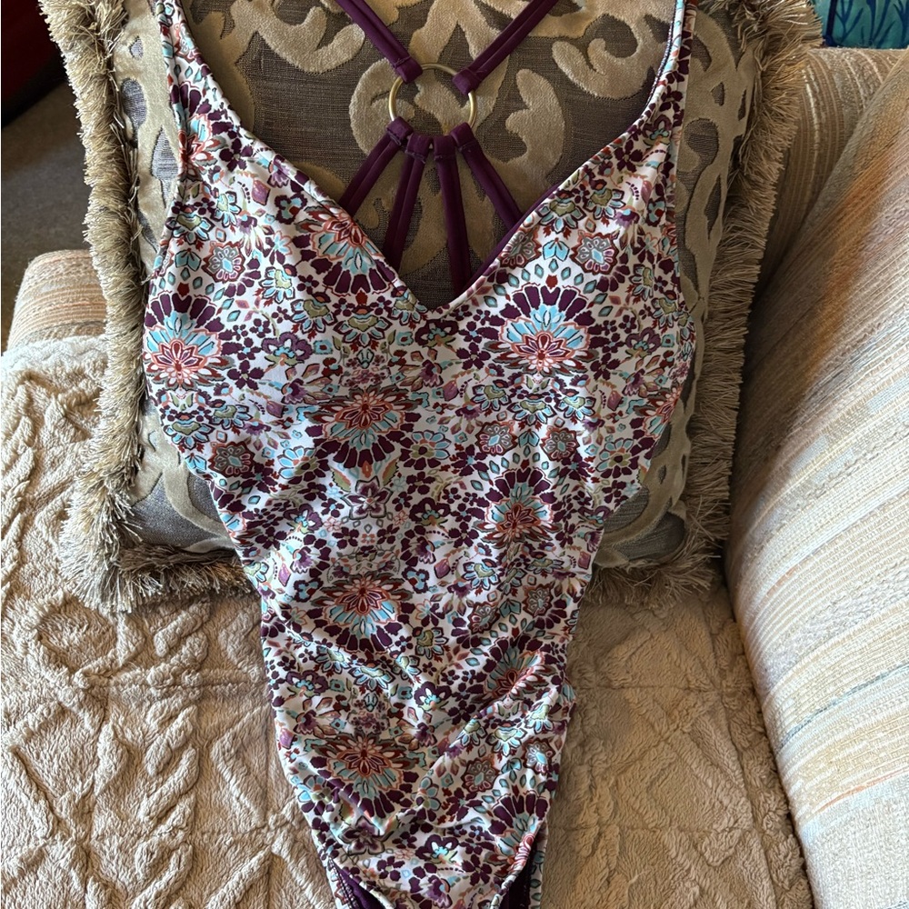 Floral One-Piece Swimsuit